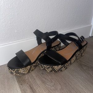 Platform sandals and wedges